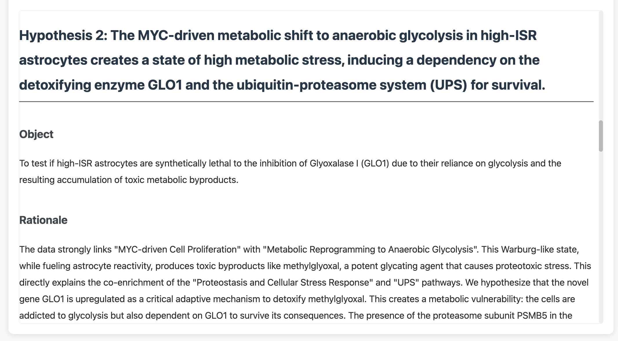 Hypothesis Generation